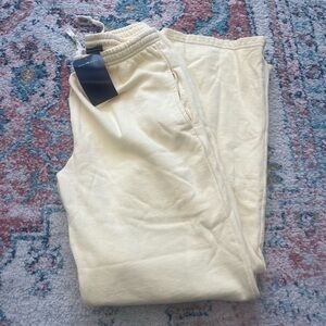 Brandy Melville Anastasia Yellow Sweatpants